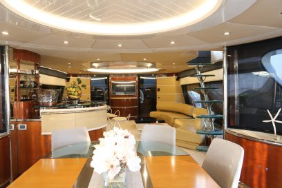 M/Y SIMONA - Main salon & dinning