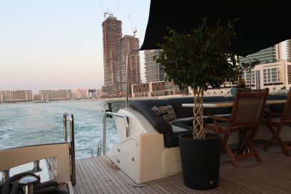 M/Y SIMONA - Aft seating area