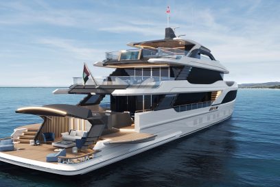 MAJESTY 145 New Build For Sale - Aft and Beach Club