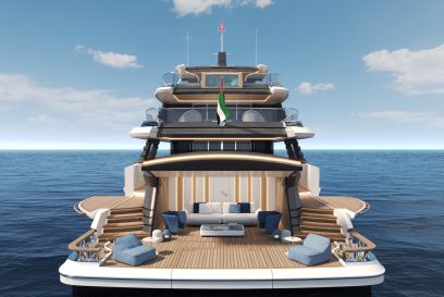 MAJESTY 145 New Build For Sale - Aft & Beach Club