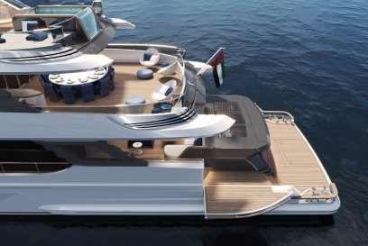 MAJESTY 145 New Build For Sale - Aft & Beach Club