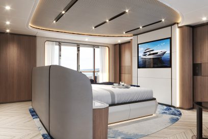 MAJESTY 145 New Build For Sale - Master Cabin