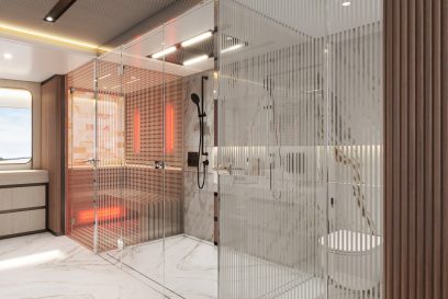 MAJESTY 145 New Build For Sale - Master Cabin Ensuite