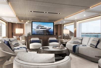 MAJESTY 145 New Build For Sale - Upper Deck Sky Lounge