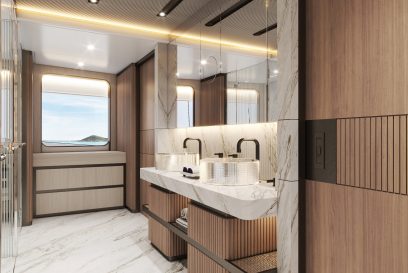 MAJESTY 145 New Build For Sale - Master Cabin Ensuite