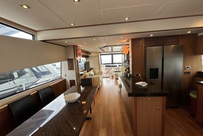 Chanson de la Mer - Dining area & galley 1