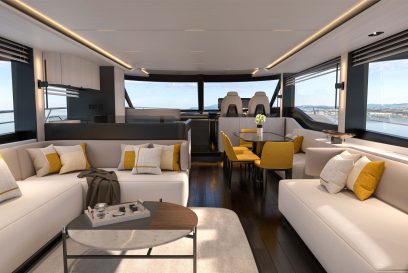 Majesty 72 - Main salon