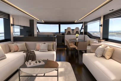 Majesty 72 - Main salon 1