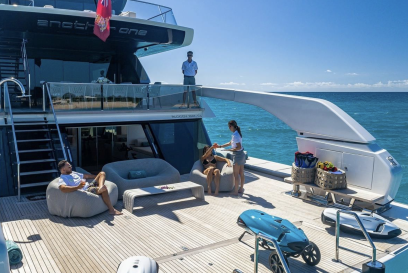 ANOTHER ONE Sanlorenzo Yacht - AQUA MARINE