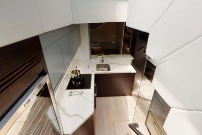 Sunseeker Predator 74 XPS - Aqua Marine - Galley 1