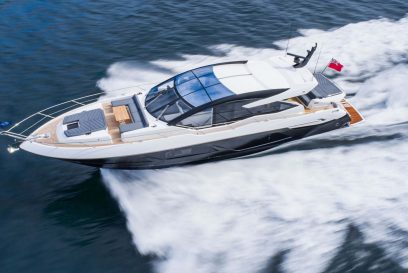Sunseeker Predator 74 XPS - Aqua Marine - profile