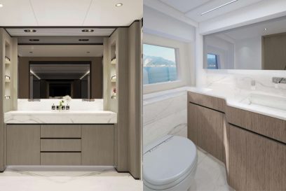 YOTO Majesty 120 2026 Charter Yacht Aqua Marine Cabin Ensuites