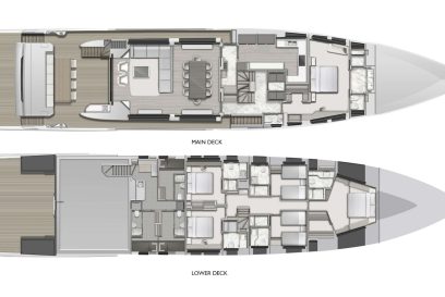 YOTO Majesty 120 2026 Charter Yacht Aqua Marine General Arrangment (2)