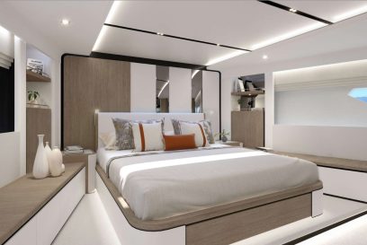 YOTO Majesty 120 2026 Charter Yacht Aqua Marine VIP Cabin