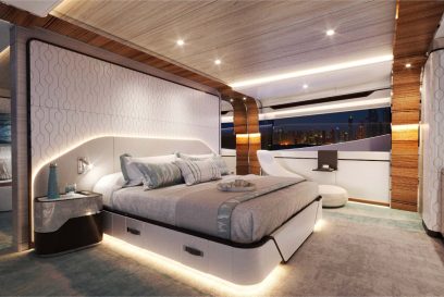 MAJESTY 160 - Master cabin