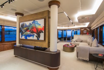 M/Y MOKA - Main deck salon