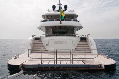 M/Y MOKA - Stern 2