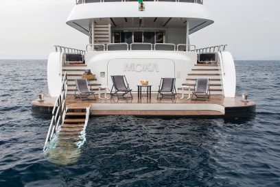 M/Y MOKA - Stern 1