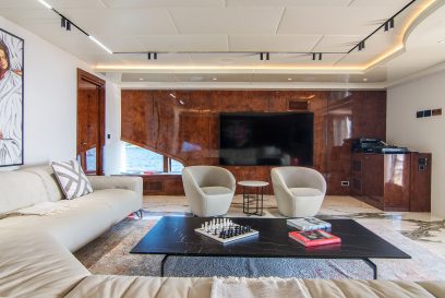 M/Y MOKA - Upper salon